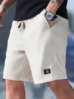 Korte broek met Wafelstructuur Heren