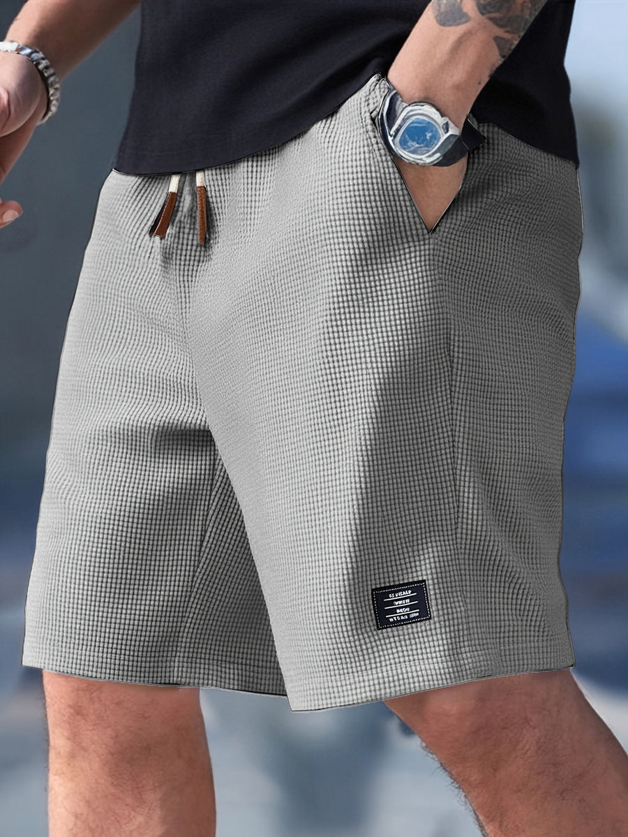 Korte broek met Wafelstructuur Heren