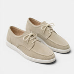 Derby Schoenen Heren Suède