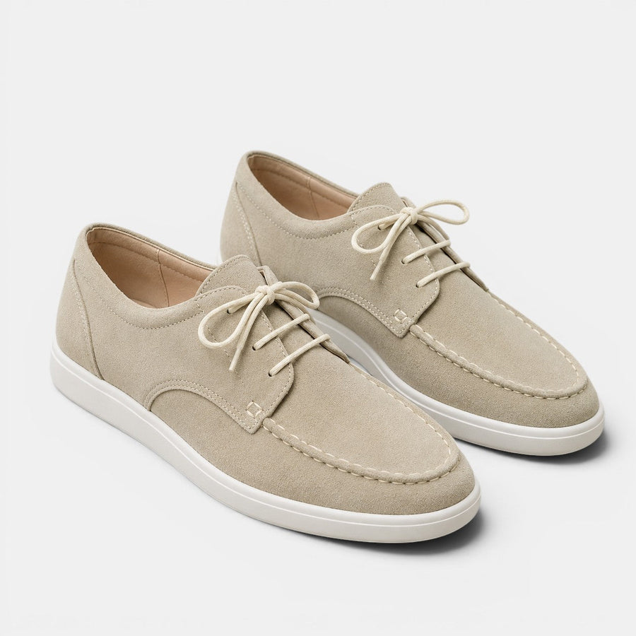 Derby Schoenen Heren Suède