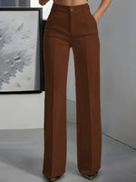 Pantalon met Wijde Pijpen Dames