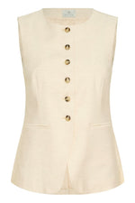 Gilet met knoopsluiting Dames