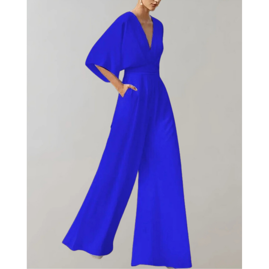Jumpsuit met wijde pijpen Dames