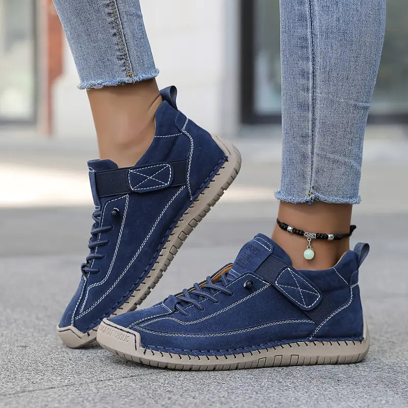 Lage Leren Sneakers Dames