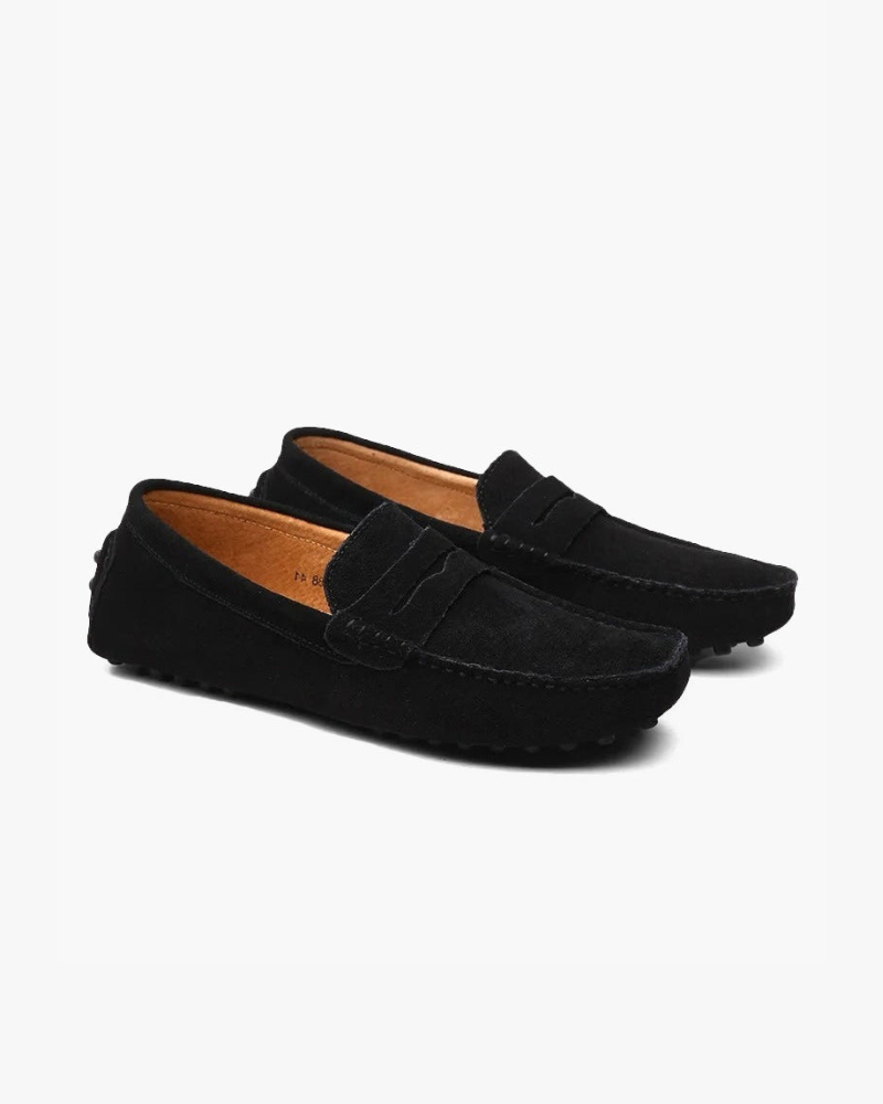 Suède Penny Driver Loafers Heren