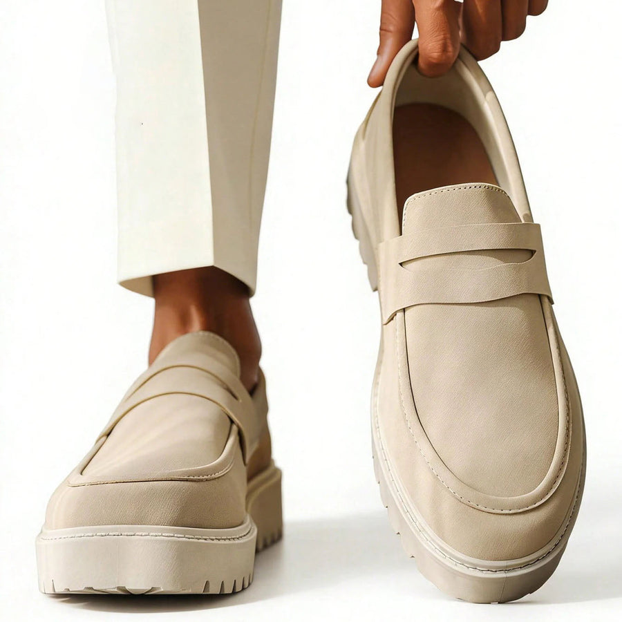 Loafers Heren met Plateauzool