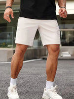 Korte broek met knoopsluiting Heren