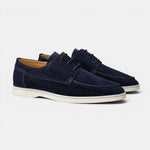 Derby Schoenen Heren Suède