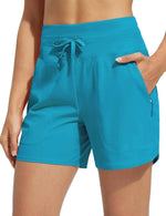 Zwemshort Hoge Taille Sneldrogend dames