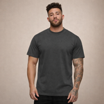 Slim fit T-shirt met ronde hals Heren
