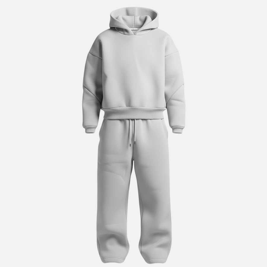 Trainingspak Heren Oversized Hoodie en Joggingbroek