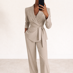 Tweedelige Blazer Set met Pantalon Dames