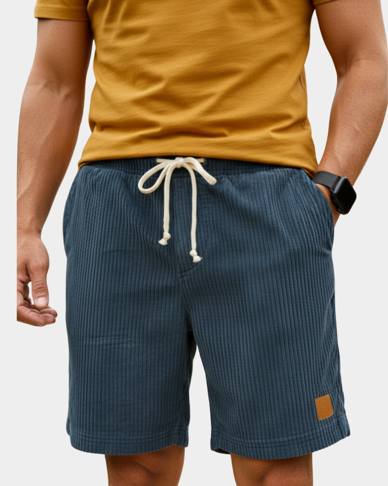 Korte broek met elastische taille Heren