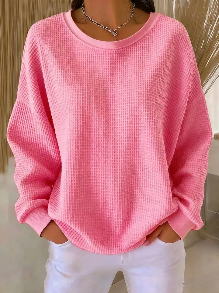Sweater Dames met Wafelstructuur