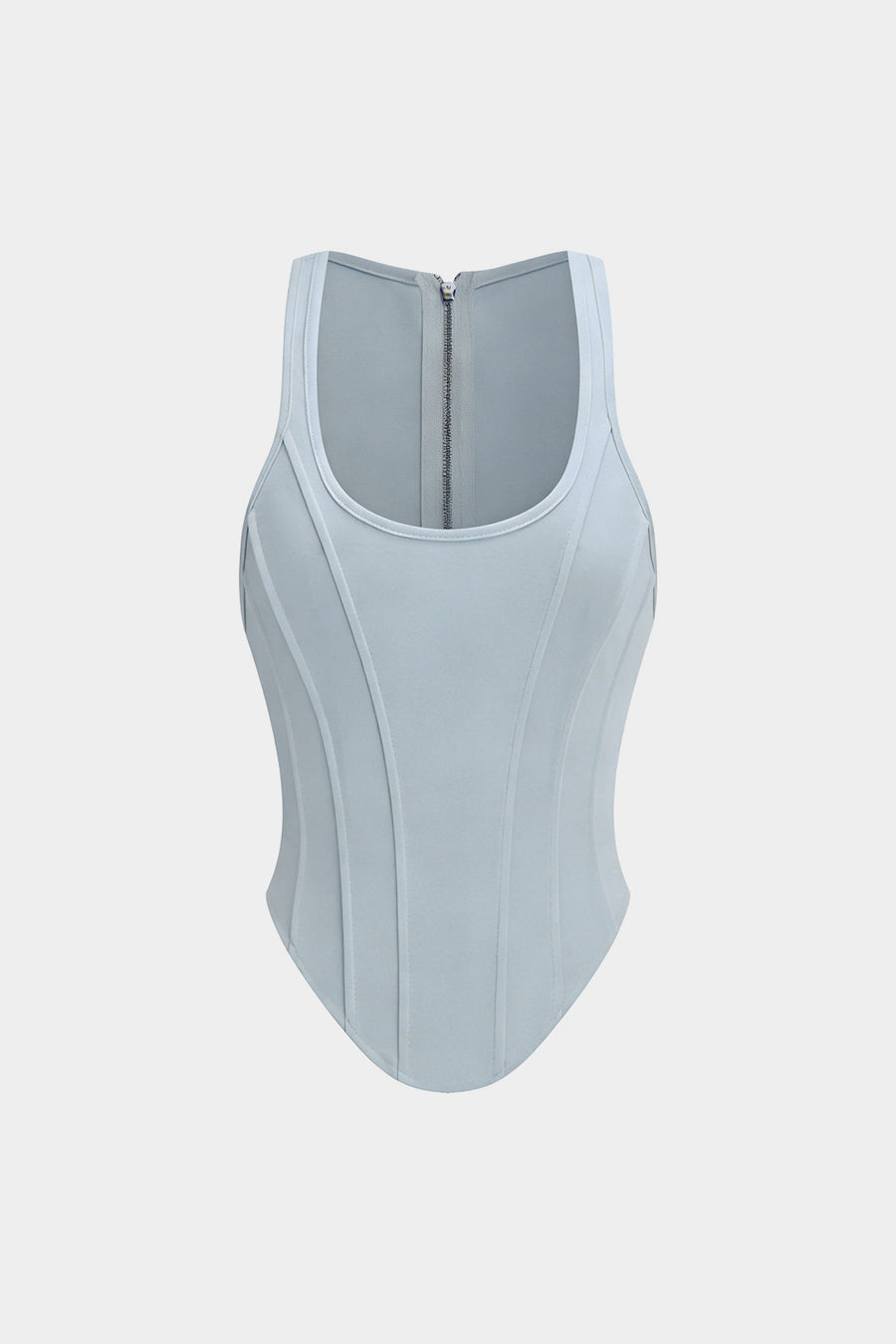 Korset top met ritssluiting Dames