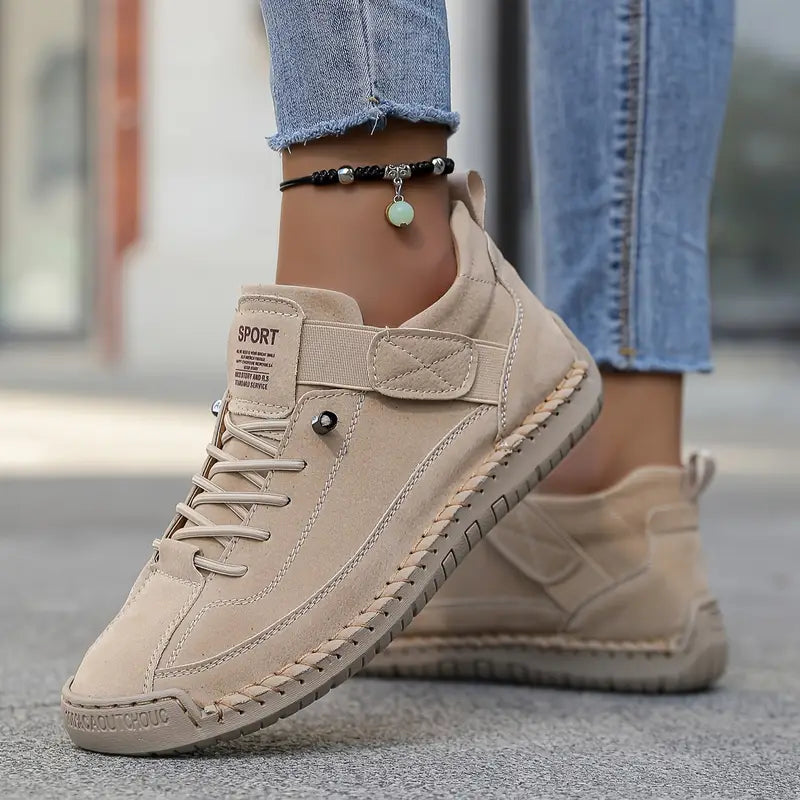 Lage Leren Sneakers Dames