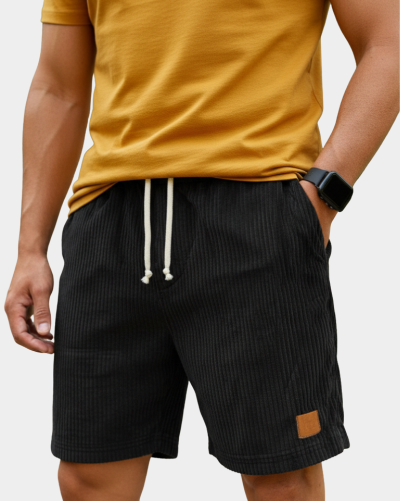 Korte broek met elastische taille Heren