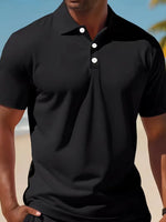 Zomer set met polo en korte broek Heren