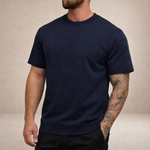 Slim fit T-shirt met ronde hals Heren