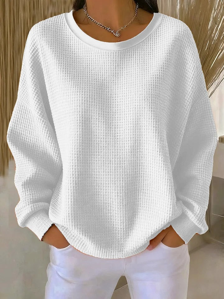 Sweater Dames met Wafelstructuur