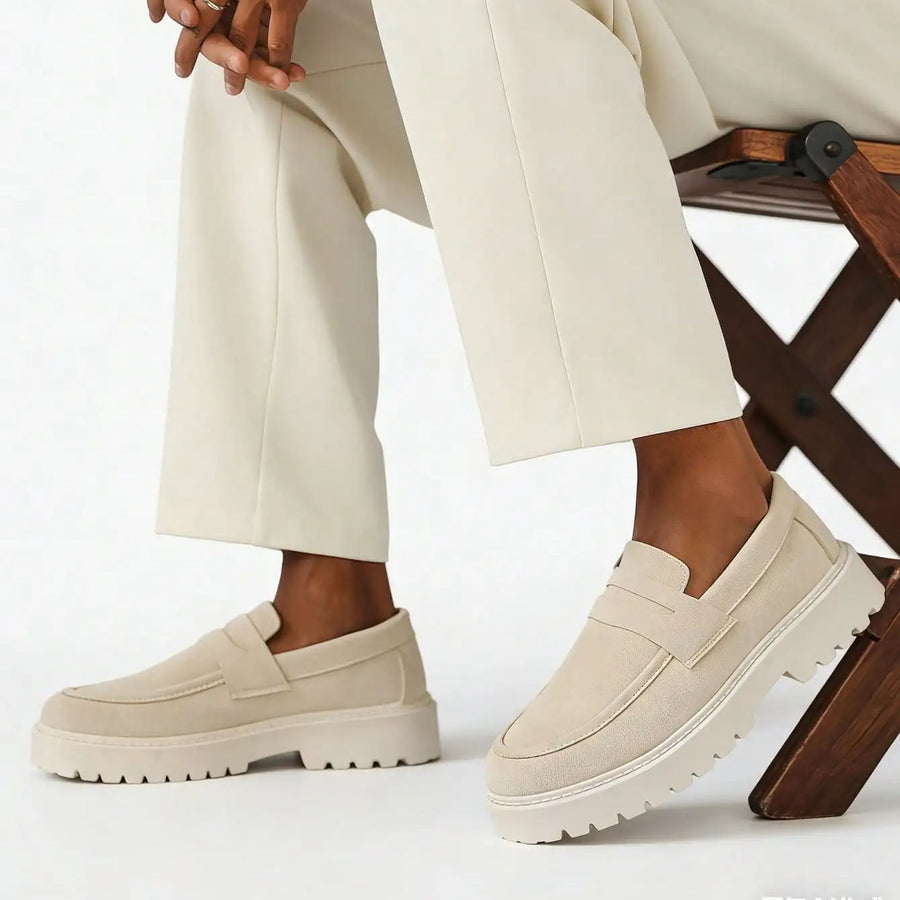 Loafers Heren met Plateauzool