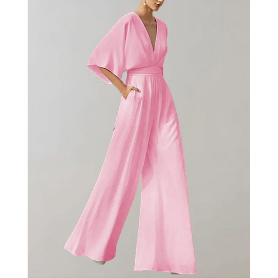 Jumpsuit met wijde pijpen Dames