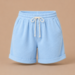 Bermuda short met elastische tailleband Dames