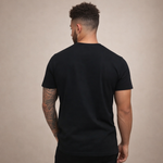 Slim fit T-shirt met ronde hals Heren