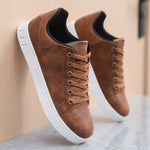 Lage Sneakers van PU Suede Heren