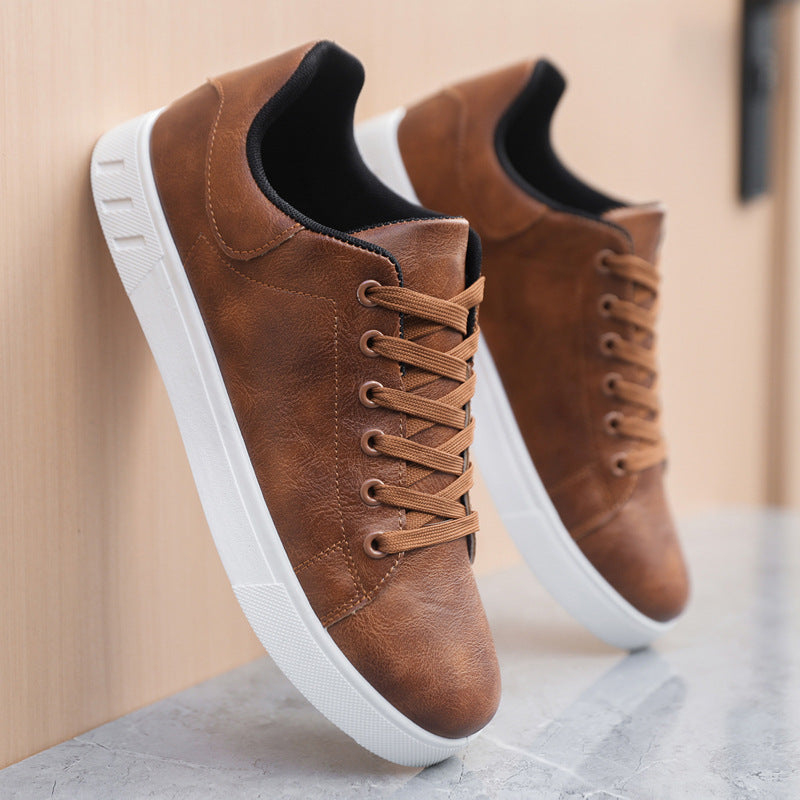 Lage Sneakers van PU Suede Heren