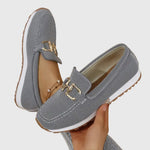 Mocassins met gesp Dames