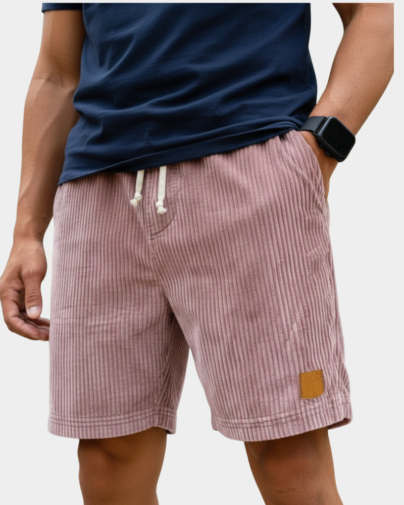 Korte broek met elastische taille Heren