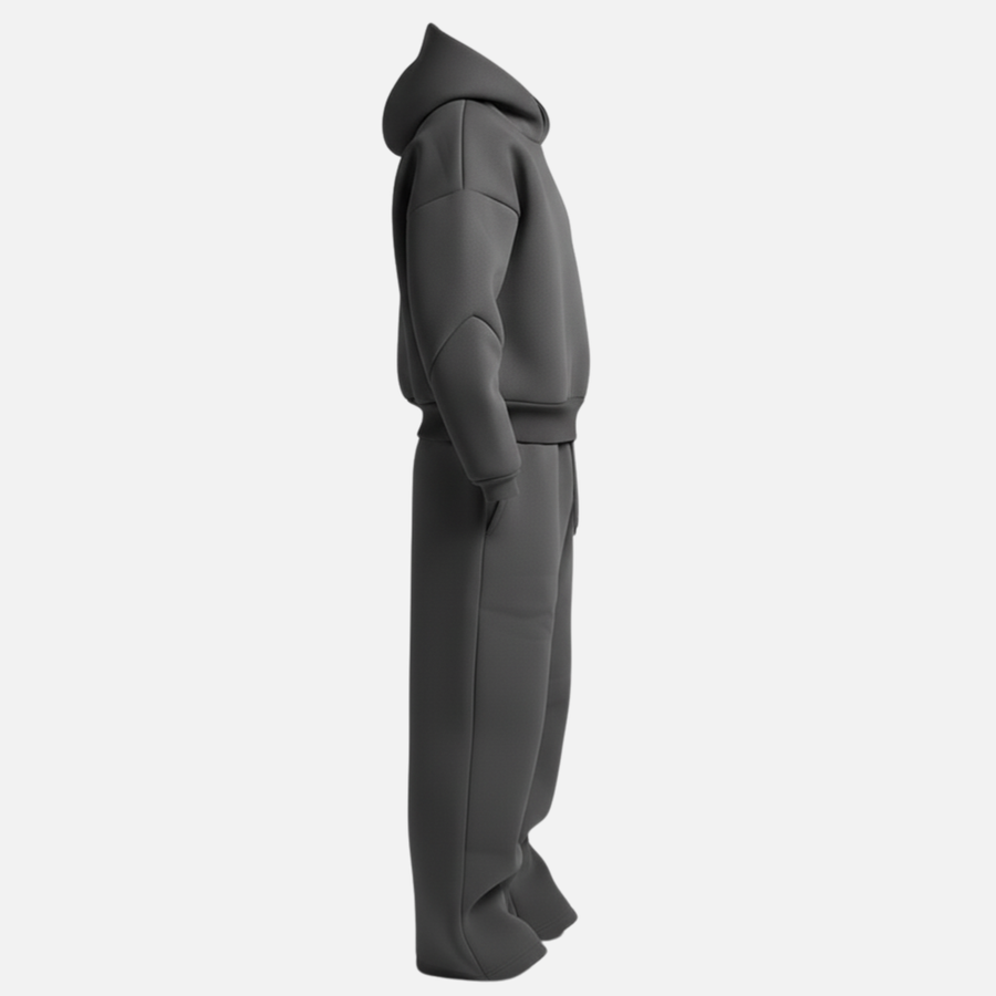 Trainingspak Heren Oversized Hoodie en Joggingbroek