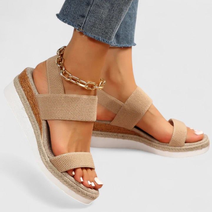 Zomer sandalen met zachte banden Dames