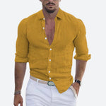 Slim fit zomer overhemd Heren