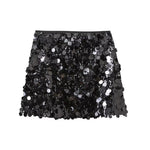 Mini rok met pailletten Dames