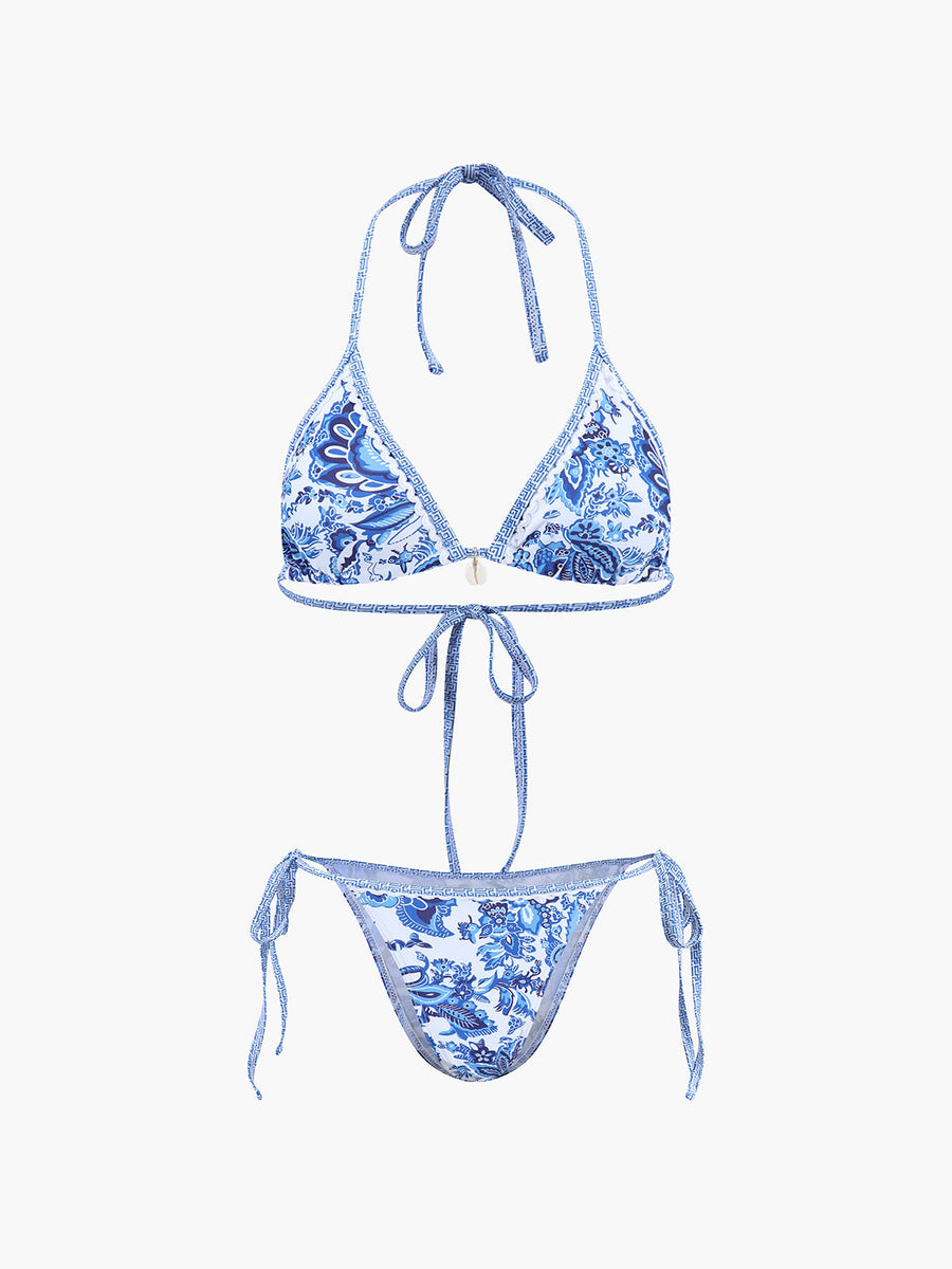 Bikini set met bloemenprint Dames