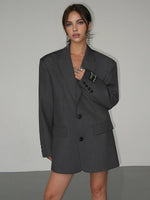 Klassieke oversized blazer Dames