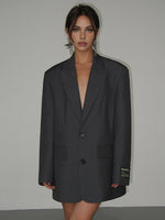 Klassieke oversized blazer Dames