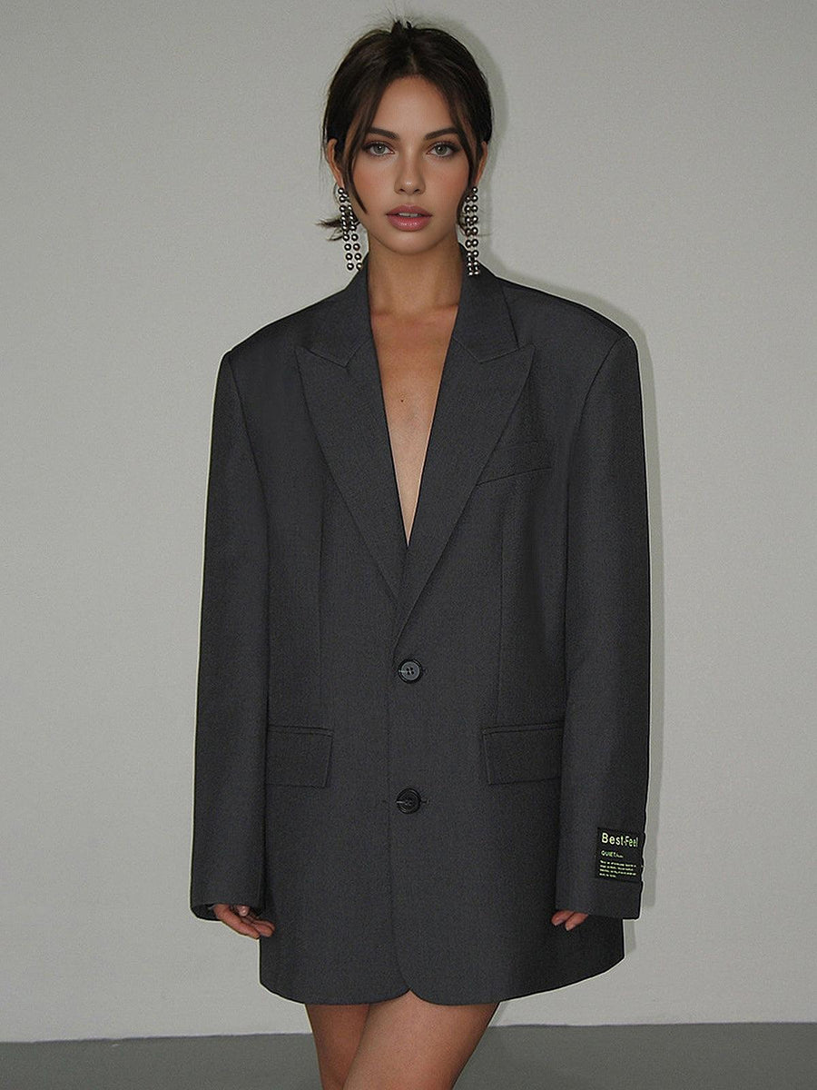 Klassieke oversized blazer Dames