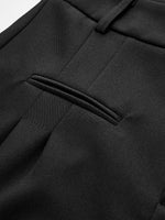 Hoge taille Zomer short met plooien Dames
