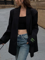 Klassieke oversized blazer Dames