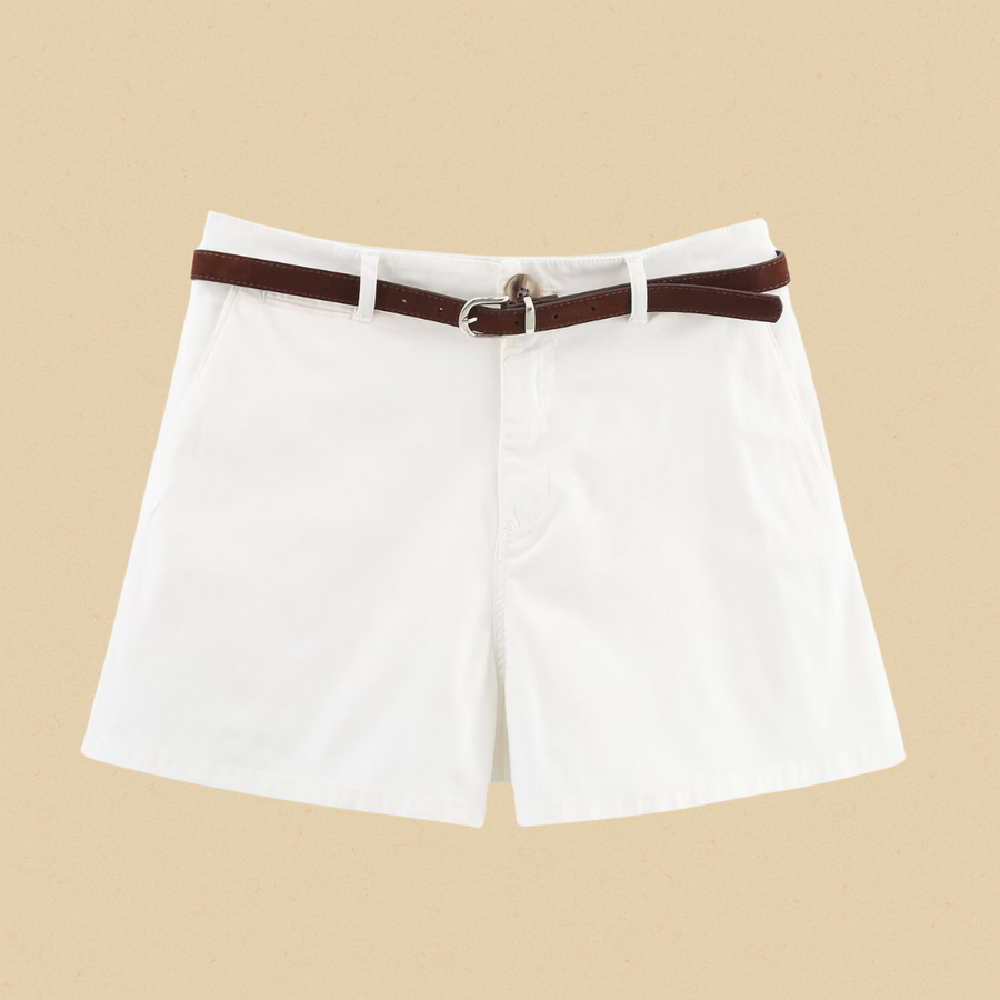 Capri chino shorts dames