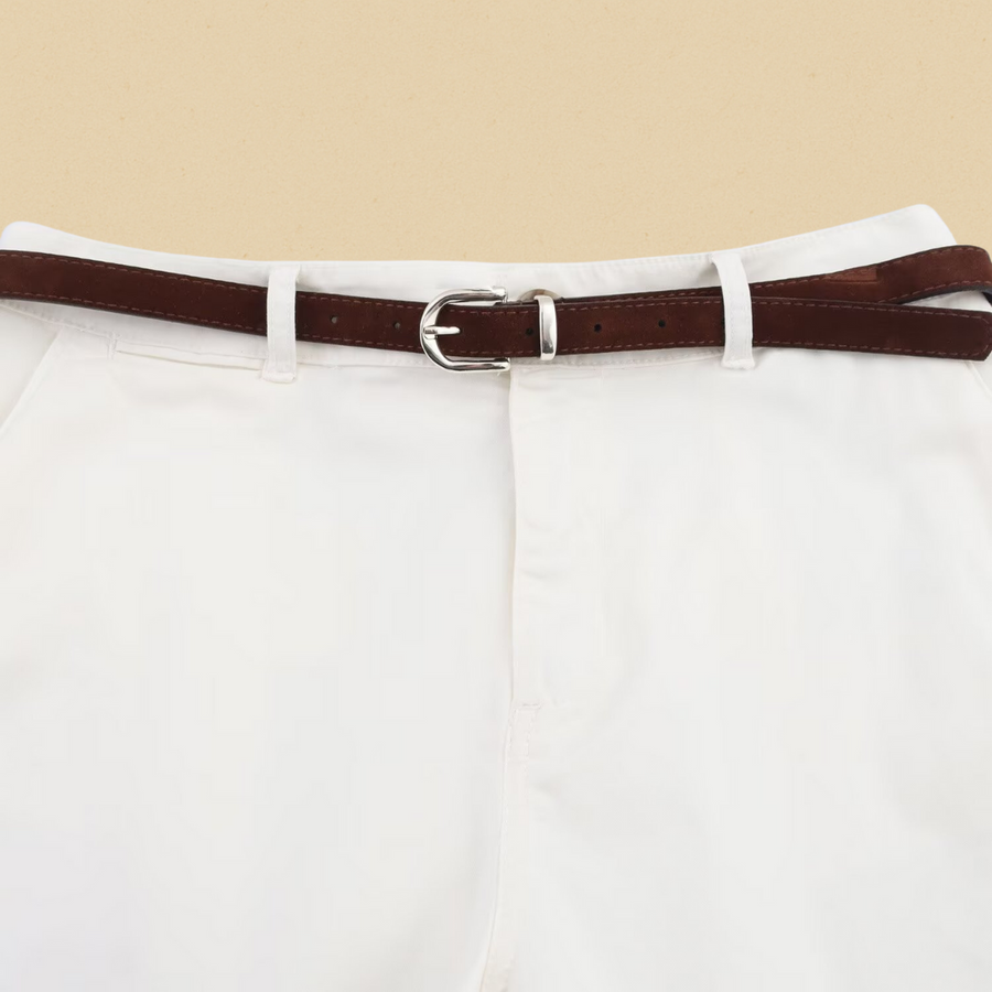 Capri chino shorts dames