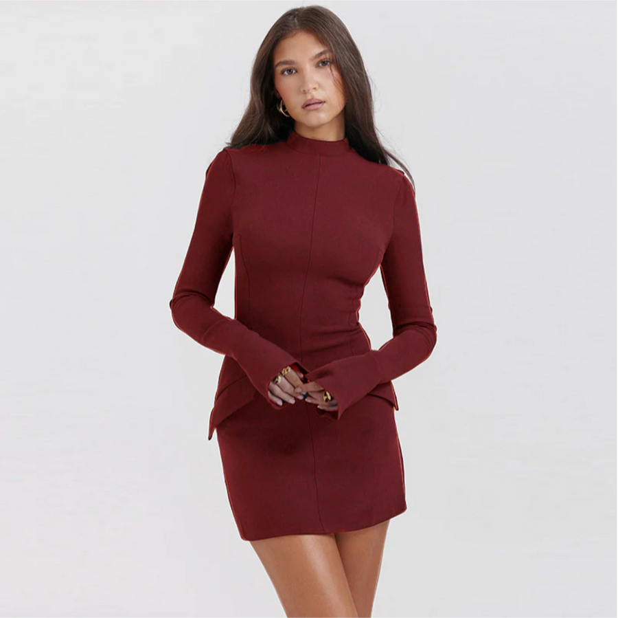 Mini Jurk Dames Bodycon