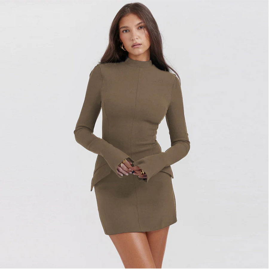 Mini Jurk Dames Bodycon
