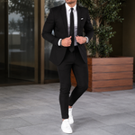 2-Delig Pak met Blazer en Pantalon Heren