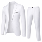 2-Delig Pak met Blazer en Pantalon Heren