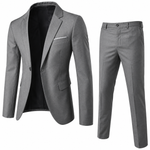 2-Delig Pak met Blazer en Pantalon Heren