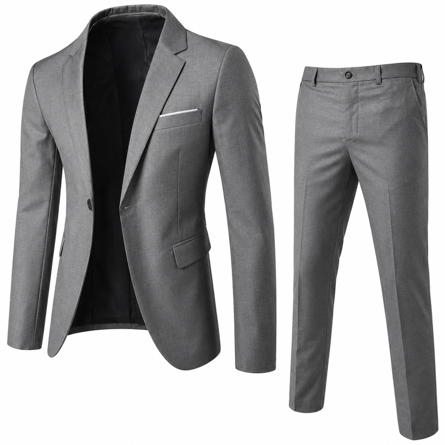 2-Delig Pak met Blazer en Pantalon Heren